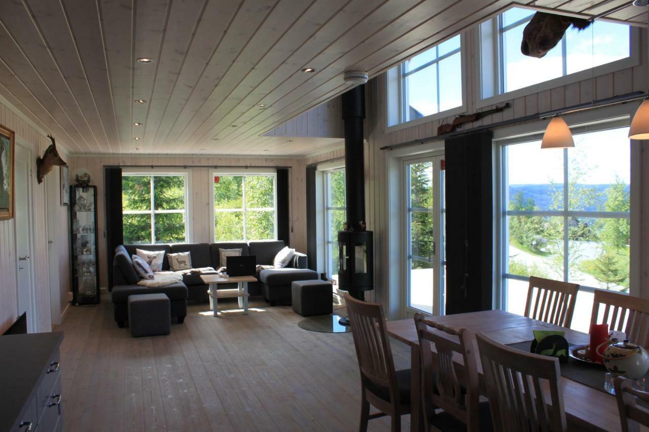 Luxury Mountain Villa Strandlykkja 外观 照片